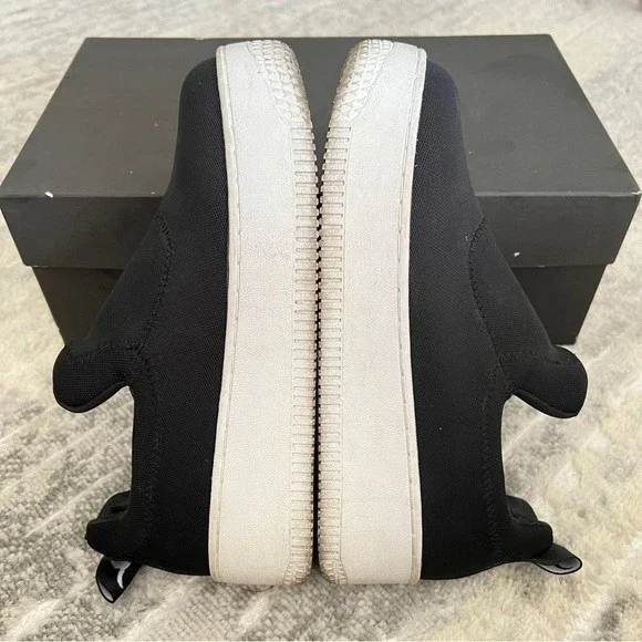 Windsor Smith 50mm Speedy Nylon Mesh Slip On Sneakers in Black - Picture 7 of 12